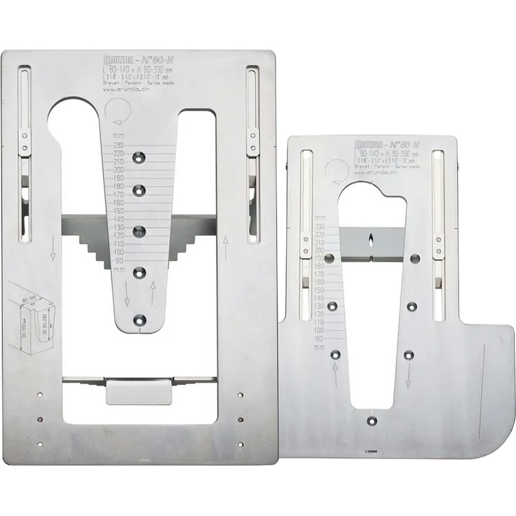 Mafell Frässchablone Arunda 80N Maxi für Oberfräse LO 65 Ec 91A707