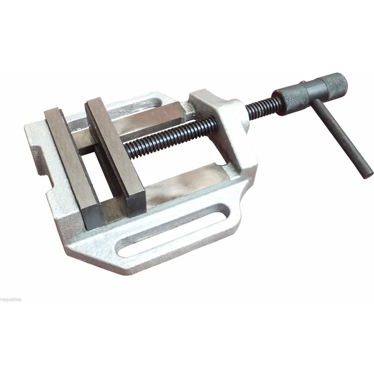 75 mm Maschinenschraubstock Schraubstock f. Säulenbohrmaschine