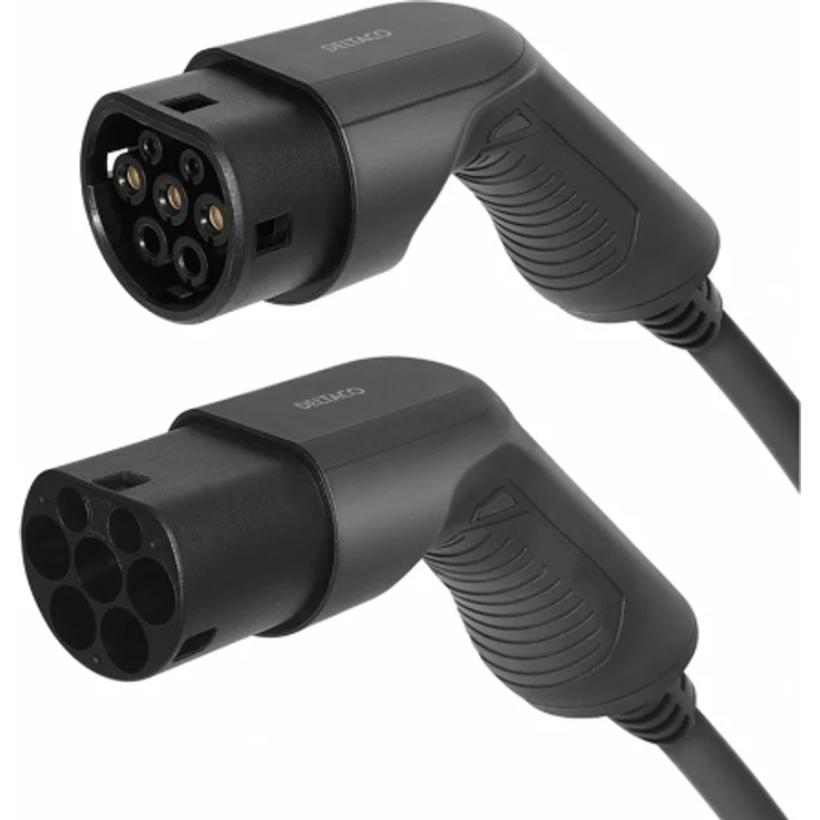 Deltaco EV-3207 Elektroauto EV Ladekabel 7m 3-phasig IEC Typ 2 auf Typ 2 - 32A 2 – Bild 1