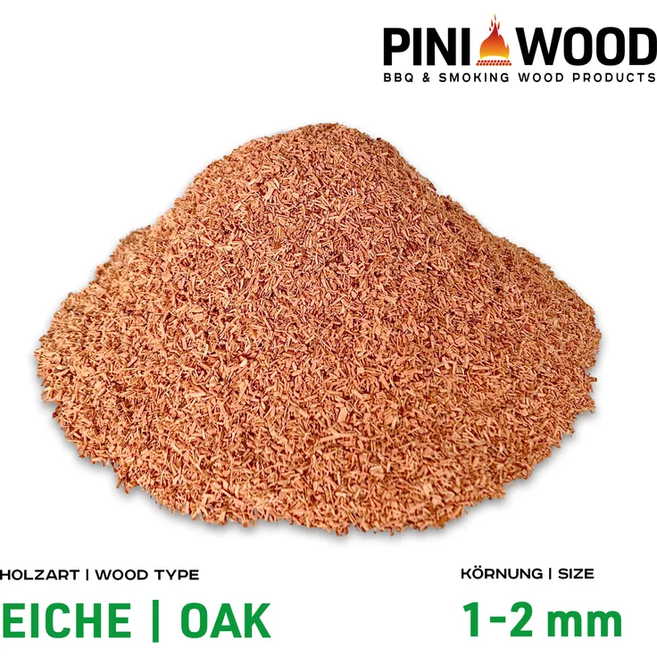 5 Kg Räuchermehl Eiche 1-2 mm Smoking Dust Räucherspäne 18 Liter