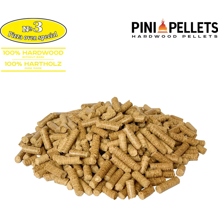 3 Hartholz Pellets Pizza Ofen Speziell für pelletbetriebene Pizzaöfen 10 Kg – Bild 1