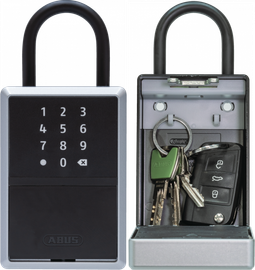 ABUS KeyGarage 797 SMART Bluetooth - mit Bügel - inkl. AA Batterien
