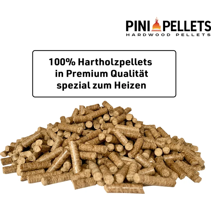 30Kg Hartholz Pellets 6 mm zum Heizen Grillen Räuchern Smoken – Bild 1