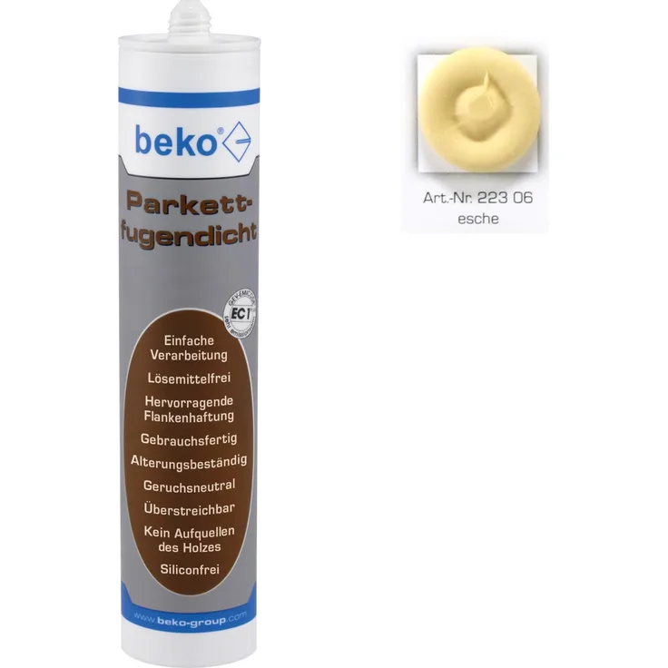Beko Parkettfugendicht 310ml - esche Fugendichtmasse Fugendichtstoff