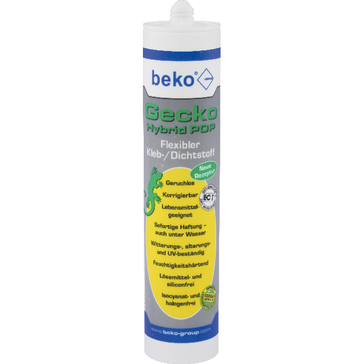 Beko Gecko Hybrid POP 310 ml TRANSPARENT Kleb-/Dichtstoff