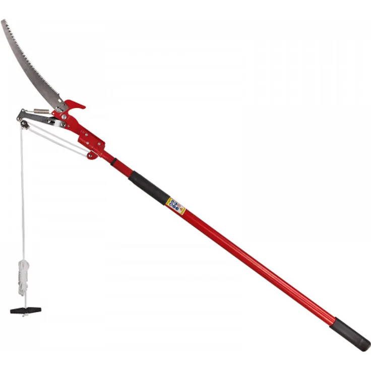 Dema Teleskop Astschere Astsäge Baumschere Baumsäge max. Höhe 500 cm Sägeblatt 29 cm
