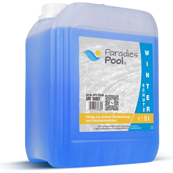 Paradies Pool Winterschutzmittel für Pool 5 Liter schaumfrei (W2)