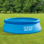 Intex Pool-Solarplane Blau 244 cm Polyethylen