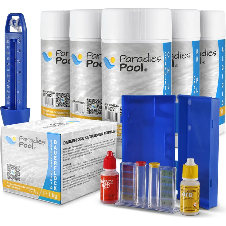 Paradies Pool Wasserpflege-Grundausstattungsset 6,5kg (C81)