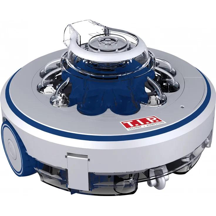 T.I.P. Akku Poolroboter Sweeper 3600 T.I.P. Akku, Für Beckengrößen bis 50 m³, 27 W, 60 l/min Durchflussmenge, 60 min Laufzeit, 4 bis 5 h Ladezeit, 3 m Eintauchtiefe max. kabellos – Bild 1
