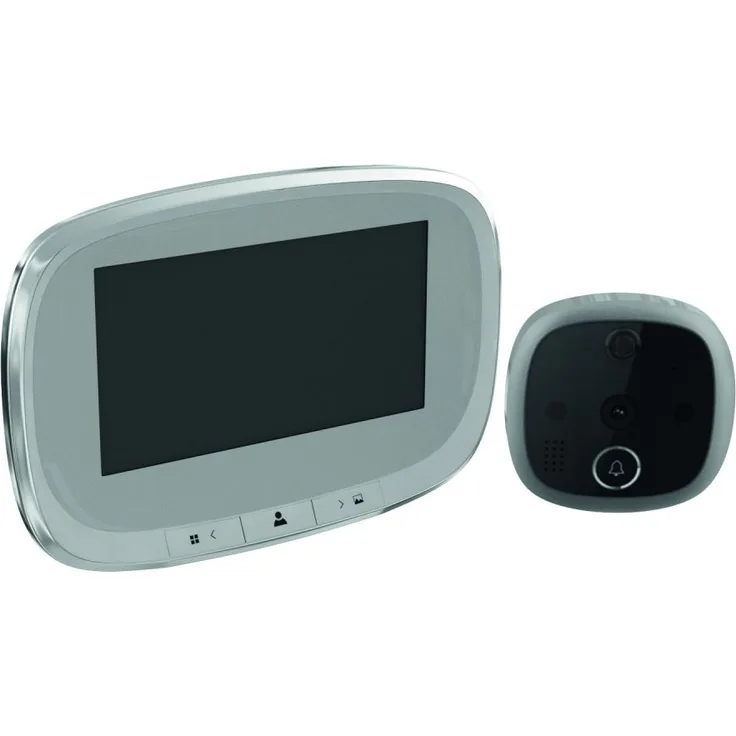 BASI - Digitaler Türspion - TS 810 - Silber - 6800-0020