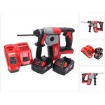 Milwaukee M18 BH-502FC Akku Bohrhammer 18 V 1,2 J SDS plus + 2x Akku 5,0 Ah + Ladegerät
