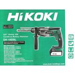 HiKOKI DH18DSLL2Z 18V Akku-Bohrhammer ohne Akku und Ladegerät