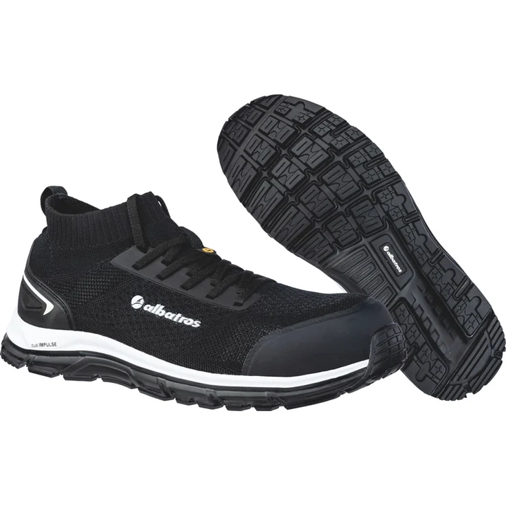 Sicherheitshalbschuhe S1P ''ULTIMATE IMPULSE BLACK LOW'' - albatros® – Bild 1