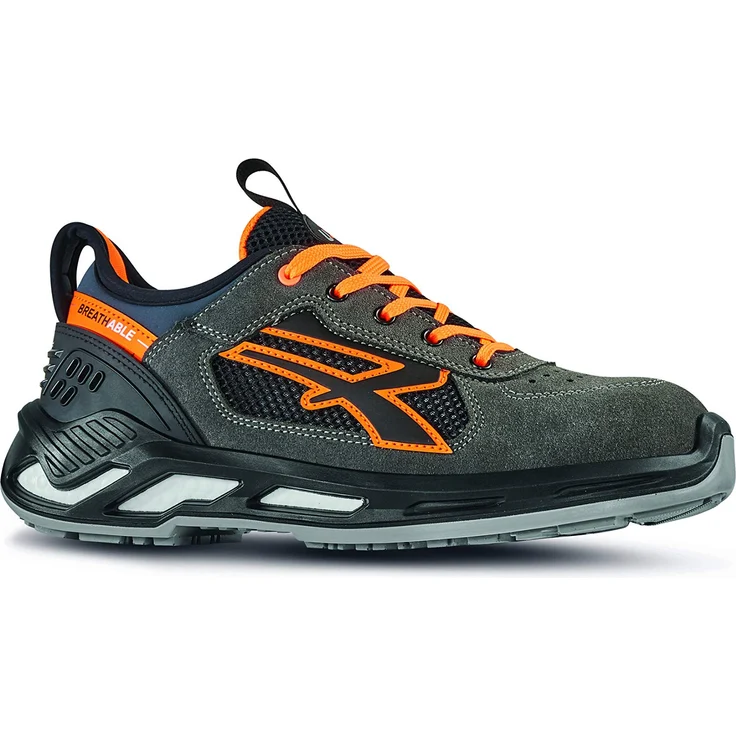 U POWER RYDER S1P SRC ESD Sicherheitsschuhe, Grau – Bild 1