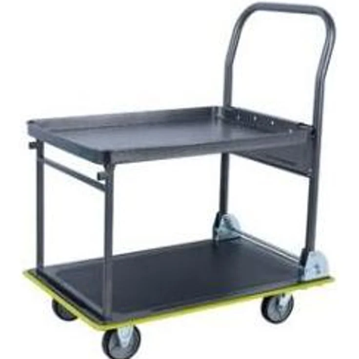 pavo Transportwagen grau, 73,5 x 47,0 x 83,0 cm, belastbar bis 150 kg
