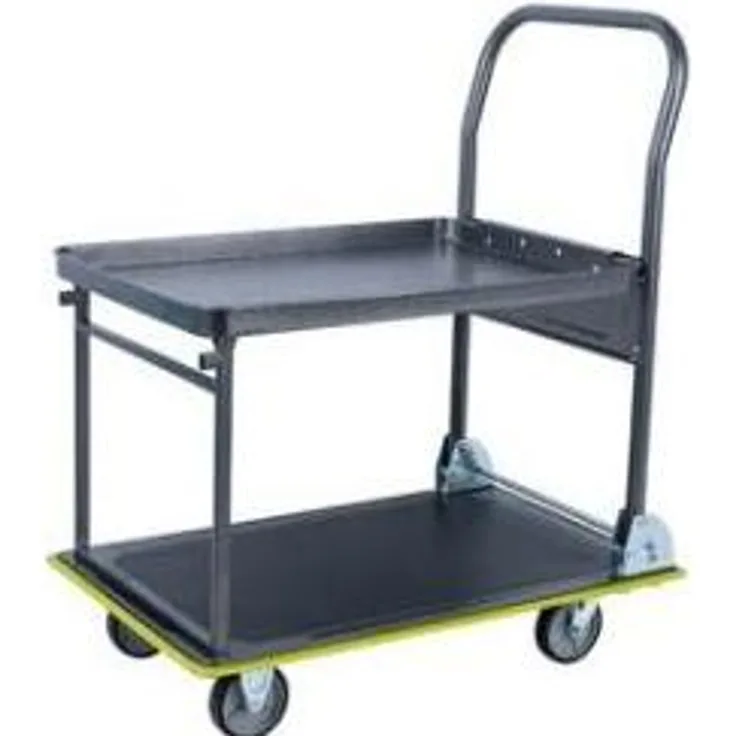 pavo Transportwagen grau, 73,5 x 47,0 x 83,0 cm, belastbar bis 150 kg