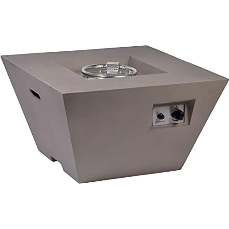 dobar Outdoor Lava-Ofen Fornido Blanco mit Lavasteinen, Magnesia – Bild 2