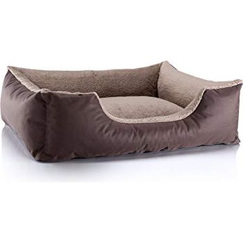BedDog Hundebett Mimi XL - Cordura Hundesofa Mit Microfaser Bezug, Waschbar In Beige