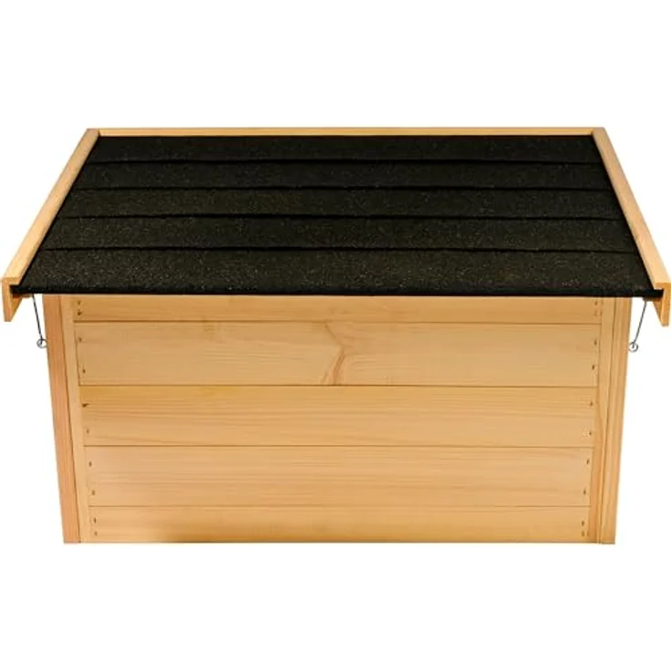 dobar Mährobotergarage "Suburb I", Anthrazit, wetterfeste Mähroboter-Unterkunft, 85x76x48 cm – Bild 4