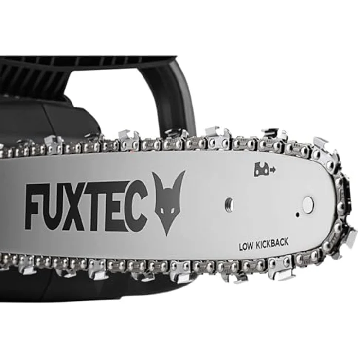 FUXTEC 2x20V Kettensäge FX-E2KS, Akku-Kettensäge mit 35 cm Schwertlänge und bürstenlosem Motor – Bild 7