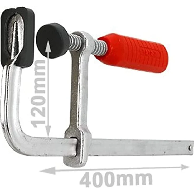YATO YT-6407 Presse de Schreiner, 400 x 120 mm, Material: PVC, 1 Stück – Bild 3
