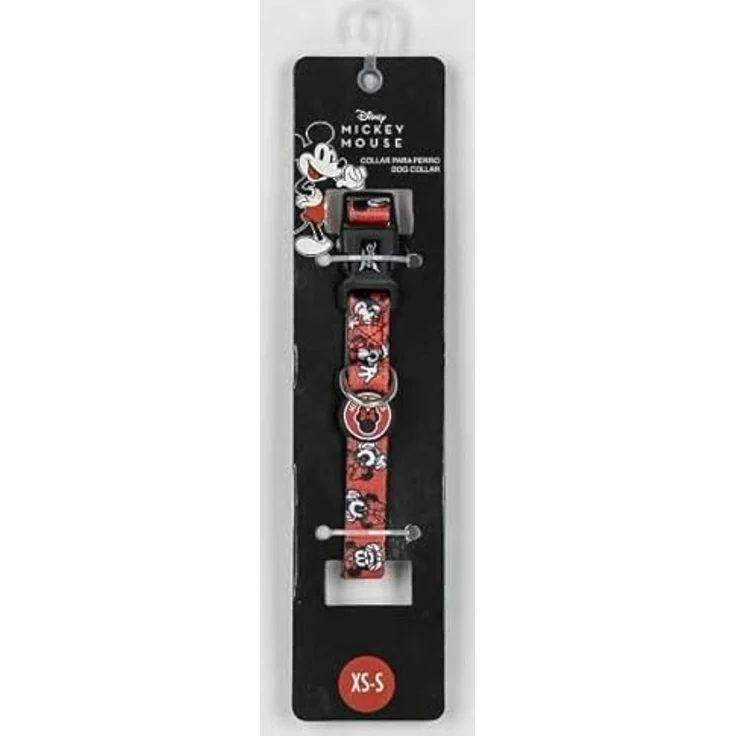 CERDÁ Premium-Hundehalsband von Minnie Maus, Rosa, Größe M-L, Klickverschluss, 3D-Design, aus Polyester, Originalprodukt, entworfen in Spanien – Bild 3