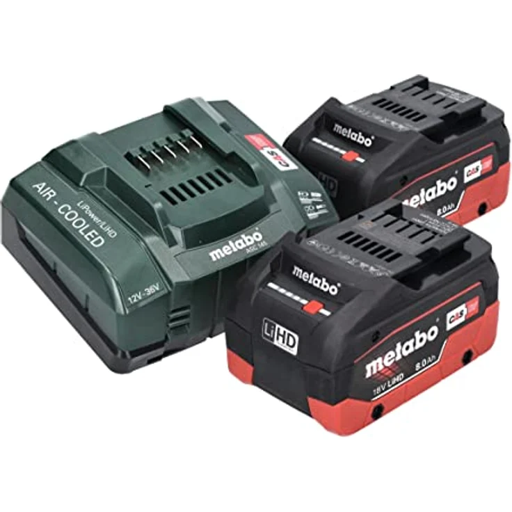 Metabo 18V Akku Handkreissäge KS 18 LTX 57 | 2x Akku 8.0 Ah im MetaLoc Koffer (601857810) – Bild 4