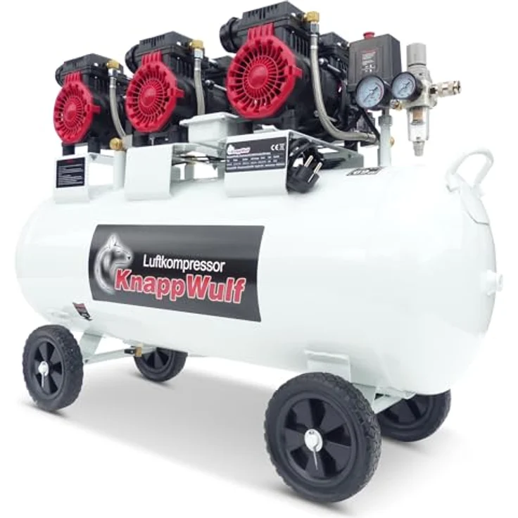 KnappWulf KW4100 mit 100L Kessel 3 Motoren a 1100W 10bar 660L/min – Bild 1