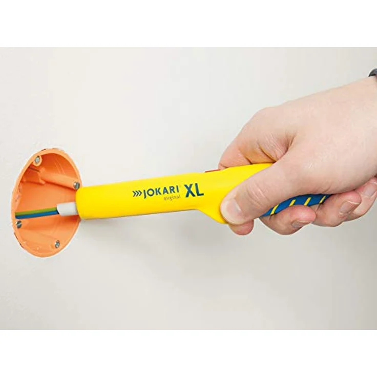 JOKARI®original extra langer Entmanteler XL für tiefe Hohlwanddosen zum Abisolieren von NYM-J 3x1,5² bis 5 x 2,5², Art.Nr. 30125 – Bild 3