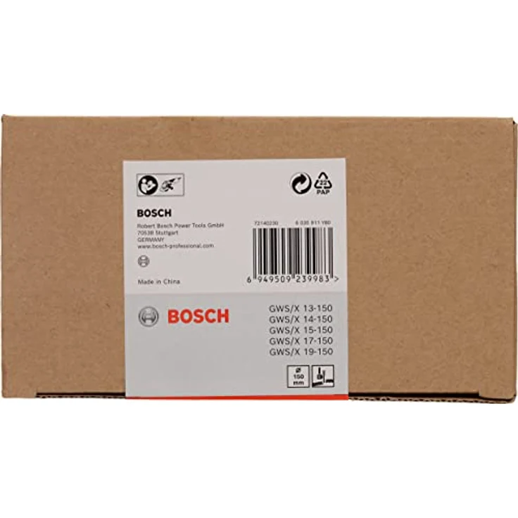 Bosch Schutzkombinationshaube zum Schneiden, für GWS/X 13-150, 14-150, 15-150, 17-150, 19-150, Ø 150 mm, schlüssellose Hebelmontage – Bild 3