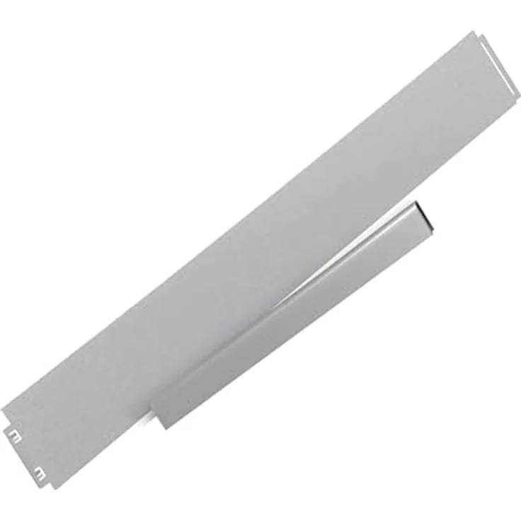 IRKA Rasenkanten schmal 18 cm mit Versteifungskante + klick-Fix-System + doppelter Korrosionsschutz | Flexible Beeteinfassung Metall | Rasenkante verzinkt | 1 Meter – Bild 1