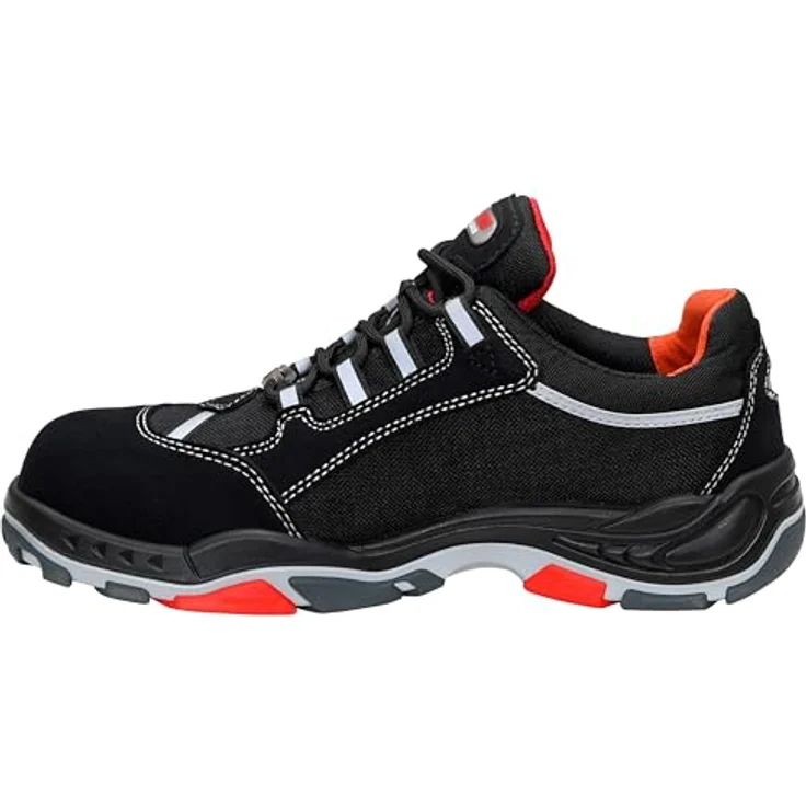 ELTEN SENEX ESD S3S Sicherheitsschuh, hydrophobierte Mikrofaser, atmungsaktives Textilfutter, ESD PRO Einlegesohle, TPU/PU Sohle TRAINERS, schwarz – Bild 3