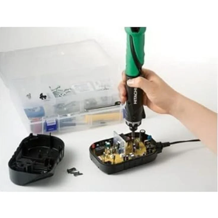 HIKOKI Knickschrauber DB3DL2WCZ 3,6 Volt - inkl. 2x 1,5 Ah Akkus, Ladegerät, Schrauberklinge, Transportkoffer - kompakt und kraftvoll – Bild 5