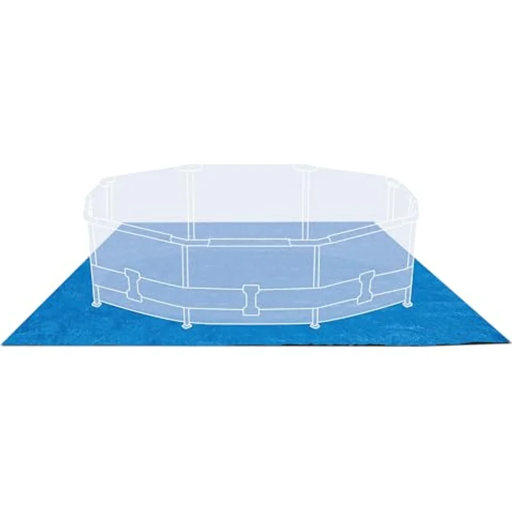 Intex Pool Ground Cloth - Pool Bodenplane - 4,72 m² - Für Easy Set und Frame Pools von 244 - 457 cm – Bild 6