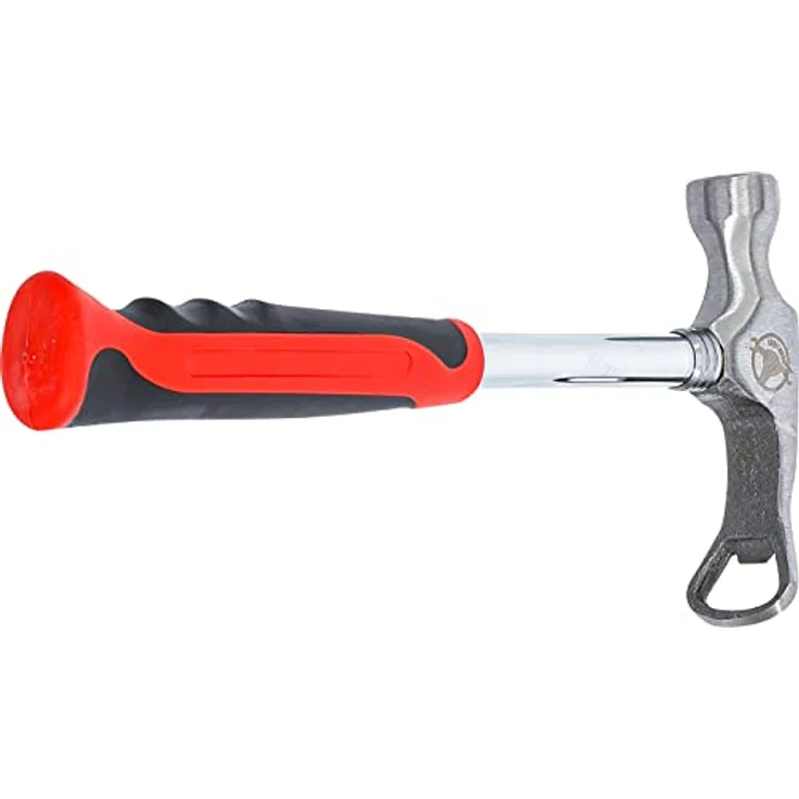 Kraftmann 9181 | Feierabend-Hammer | mit Flaschen-Öffner für Bier etc. | ergonomischer Griff – Bild 7