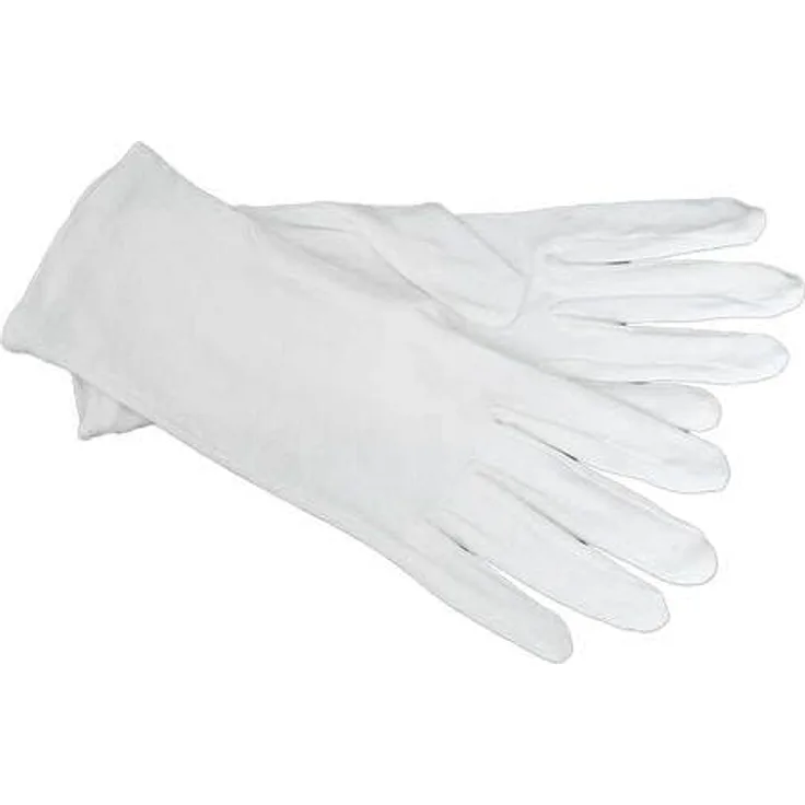 Büttner-Frank Baumwollhandschuhe Gr.L, rohweiß, 1 Paar Arbeitshandschuhe, PZN-16718981