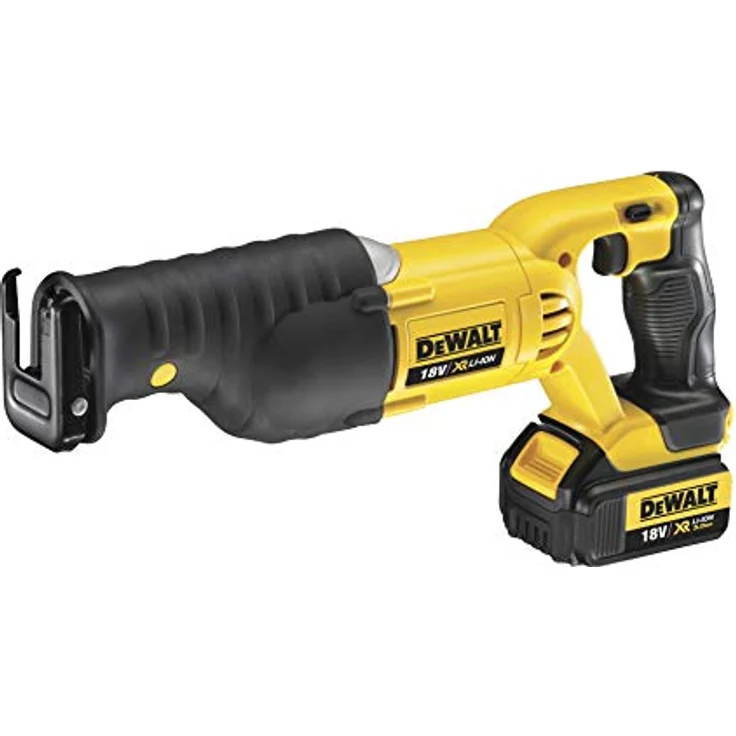 DeWalt Akku-Säbelsäge (18V, elektrische Hubzahl-Regulierung und elektronische Motorbremse, werkzeuglose Sägeblatt-Wechsel, ohne Akku und Ladegerät), DCS380N – Bild 2