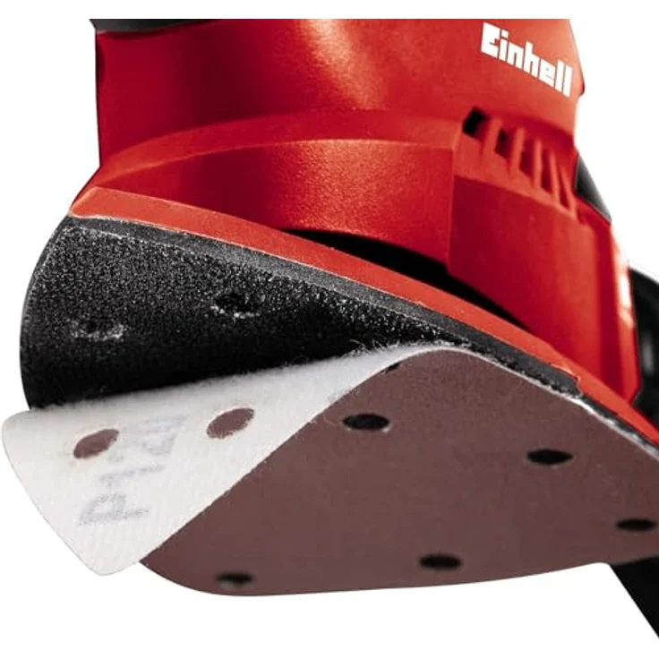 Einhell Multischleifer TH-OS 1016 (100 W, Schleiffläche 104 cm², Staubfangsack und Absaugadapter, Klett-Schleifpapier P120) – Bild 2