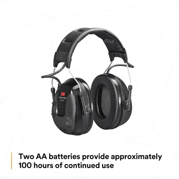 3M Peltor MT13H221A ProTac III Gehörschutz-Headset, Kopfbügel, Schwarz – Bild 6