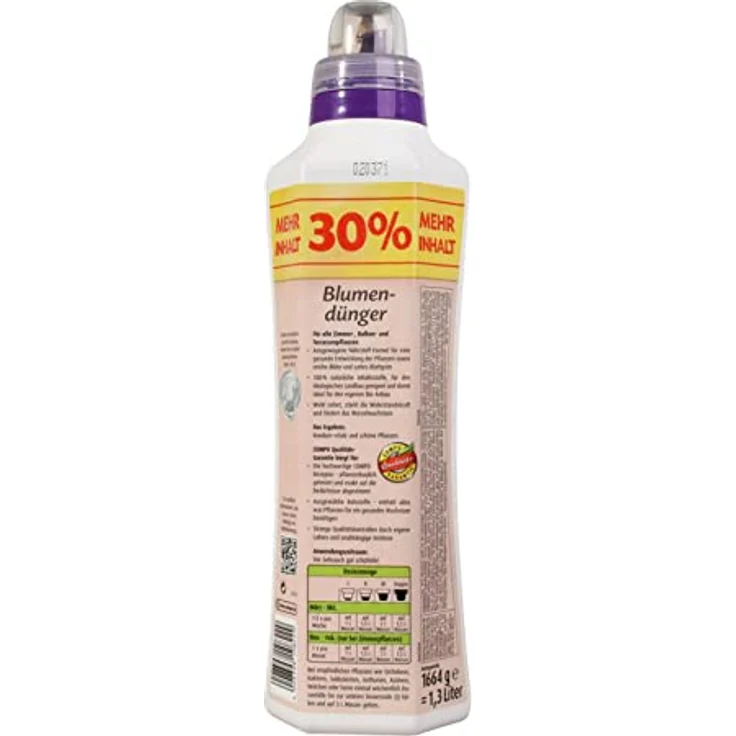 Compo BIO Blumendünger 1,3 Liter – Bild 8
