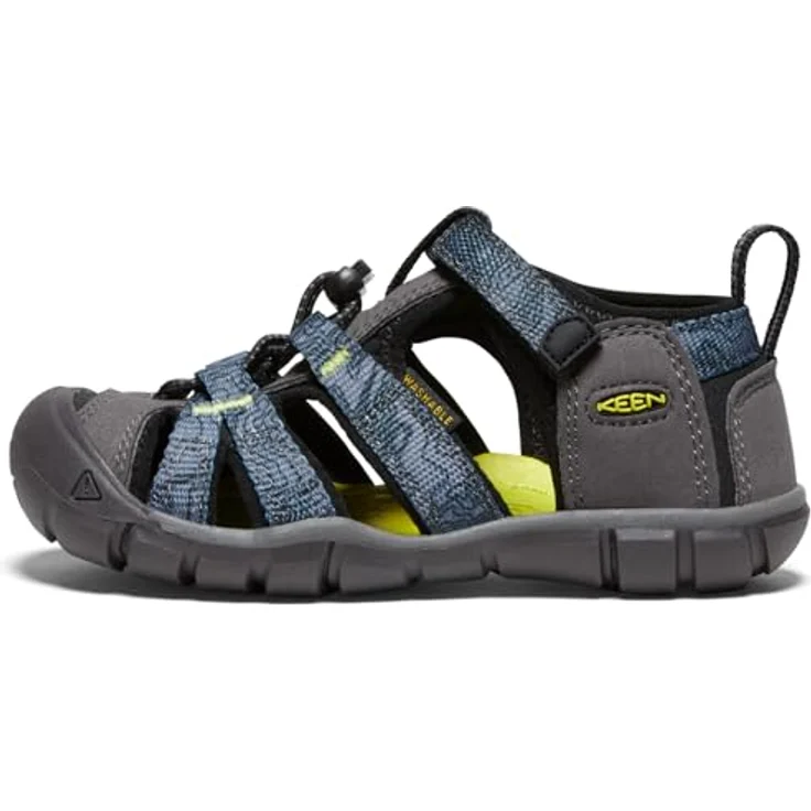 Keen SEACAMP II CNX Sandale, Sicherheitssandale mit Schnellverschluss, Synthetik, Unisex, für Kinder, pflegeleicht – Bild 3