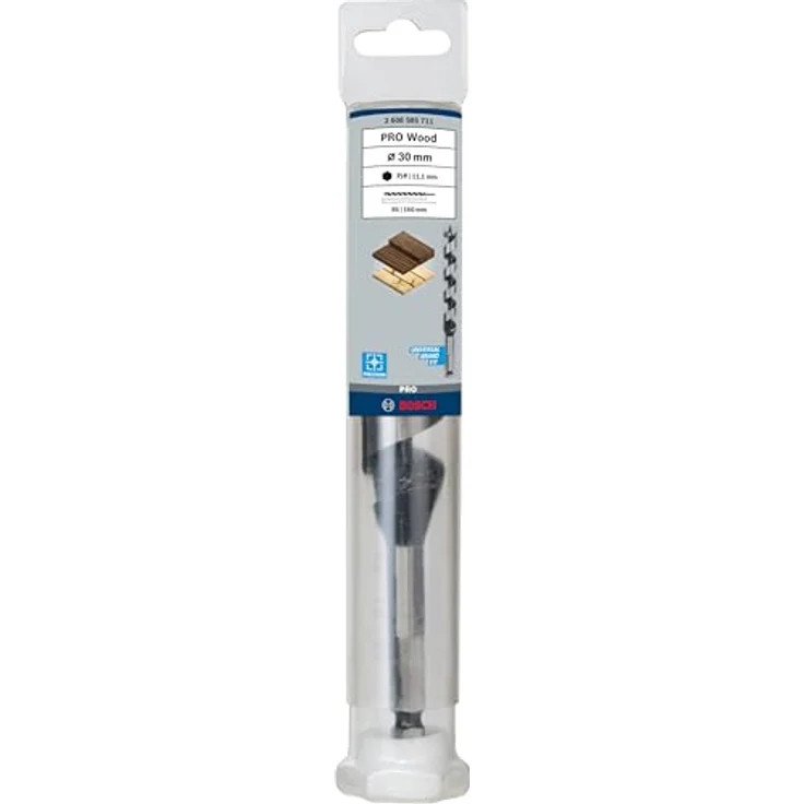 Bosch Professional Holzschlangenbohrer mit 1-4''-Sechskantschaft (Ø 30 mm) 2608585711 – Bild 2