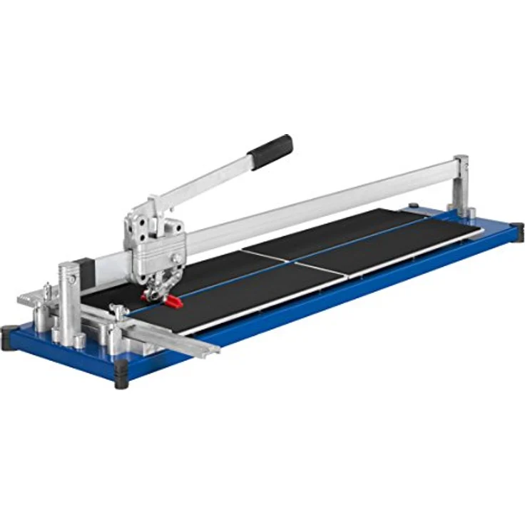 Kaufmann Fliesenschneider TopLine STANDARD 920, ROBUST-Ausführung mit Stahl-Grundplatte, max. Plattenlänge 920 mm, verstellbarer Anschlagwinkel 90° und 45°