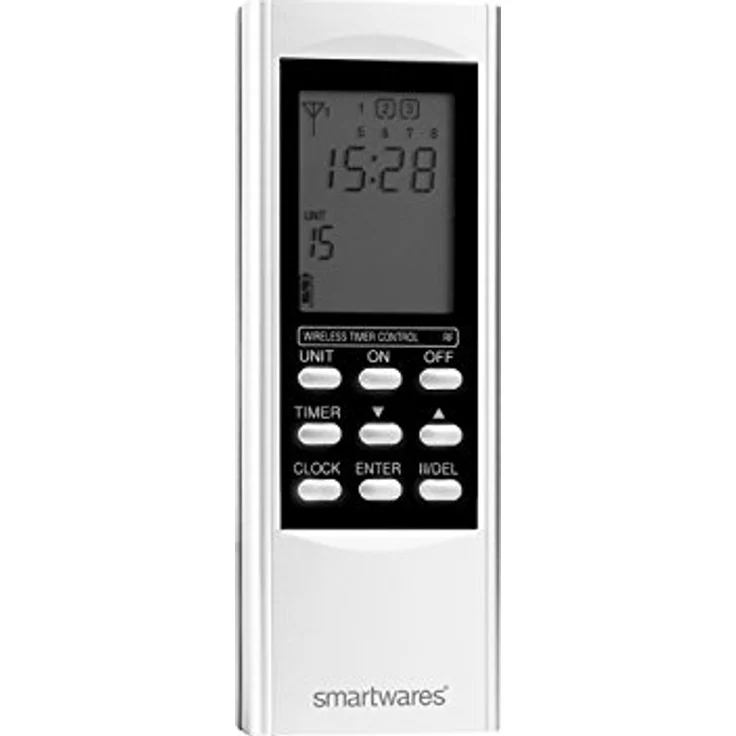 SmartHome Digitale Outdoor Funk Zeitschaltuhr = Außen-Funk-Steckdose + Timer-Fernbedienung, für Leuchten und Geräte bis max. 3500W – Bild 4