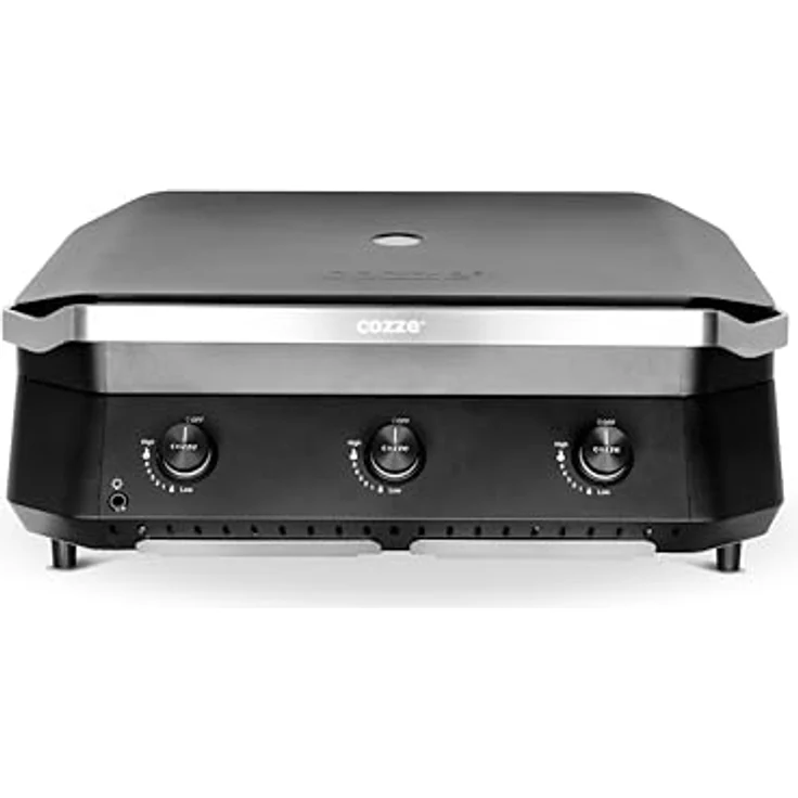Cozze Gasgrill 'Plancha G-800', 3 Brenner, 50 mbar, stilvolles Design, ideal für Camping, langlebige Verarbeitung – Bild 3