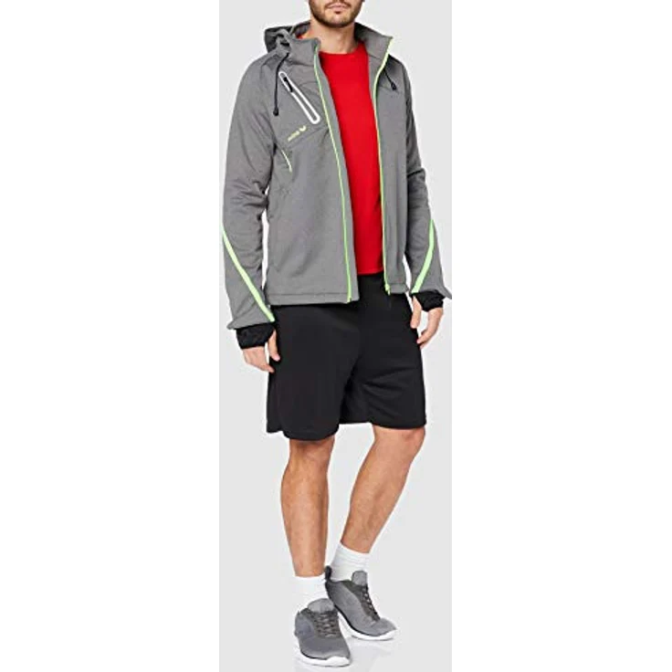 Erima Softshelljacke Herren Softshelljacke Function, wasserabweisend und atmungsaktiv – Bild 3