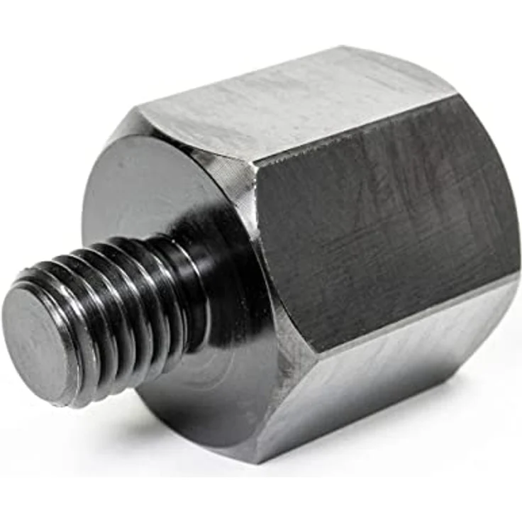 myMAW Adapter Drechselbank M18x1,5 IG x M18x2,5 AG Feingewinde Spannfutter Futter M18 – Bild 2