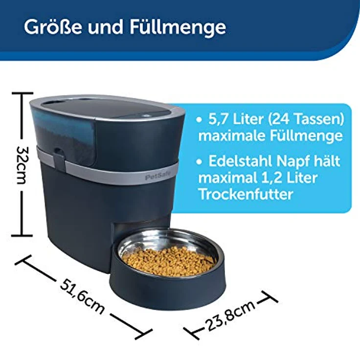 PetSafe Futterautomat (5.68 l), Futternapf – Bild 3