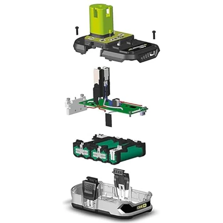 Ryobi RB18L15 Akku, 18 V, Gelb, 1x 1.5 Ah - ohne Ladegerät – Bild 3
